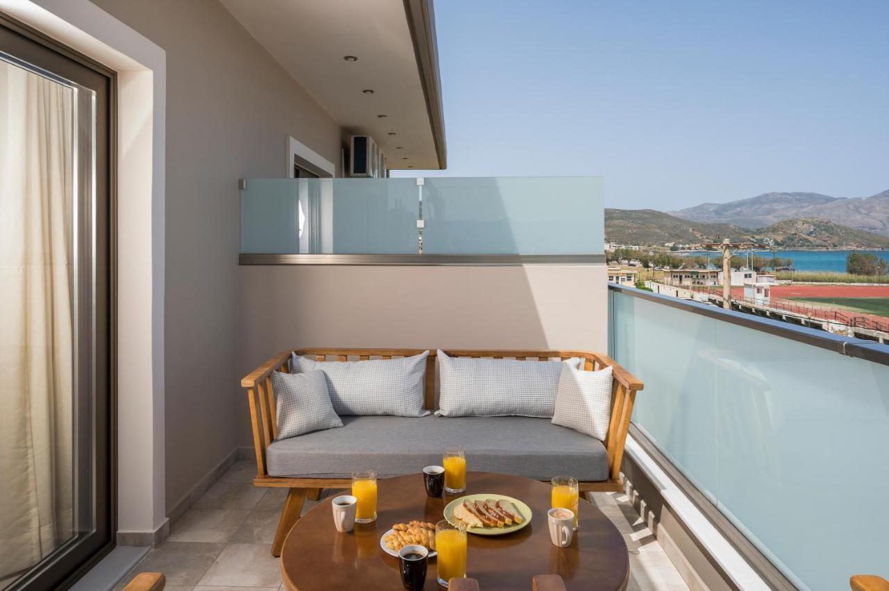 Indigo Blue Seaside Deluxe Apartments Kíssamos Buitenkant foto