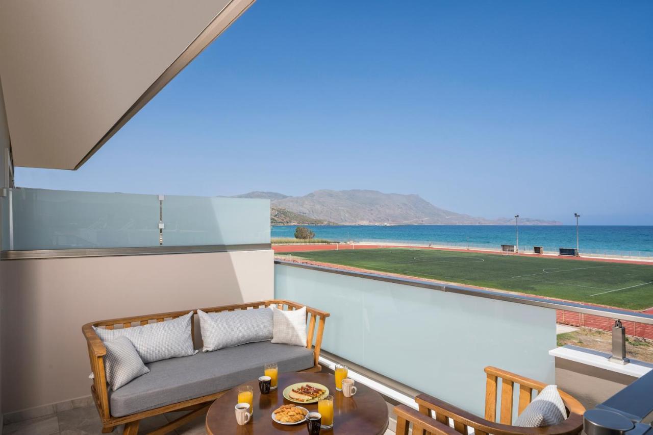 Indigo Blue Seaside Deluxe Apartments Kíssamos Buitenkant foto