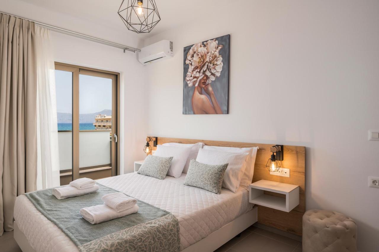 Indigo Blue Seaside Deluxe Apartments Kíssamos Buitenkant foto