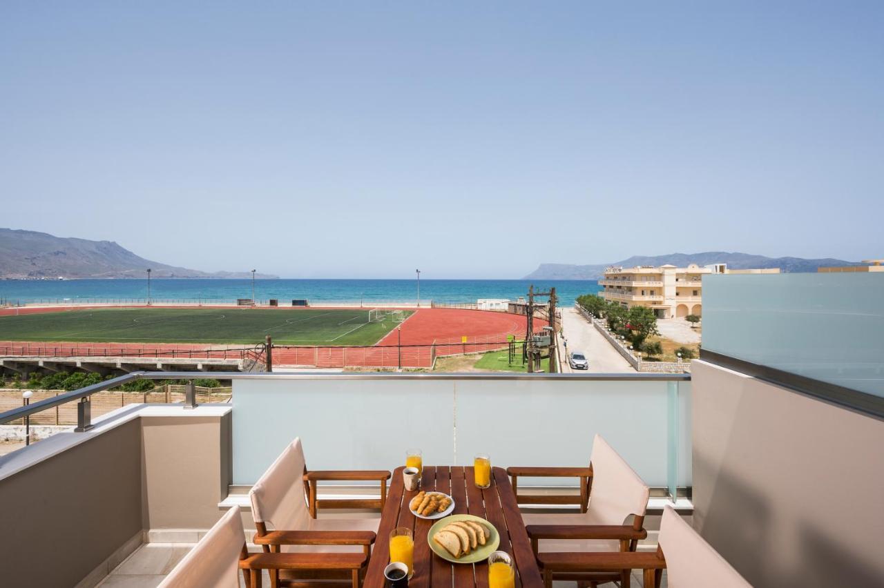 Indigo Blue Seaside Deluxe Apartments Kíssamos Buitenkant foto
