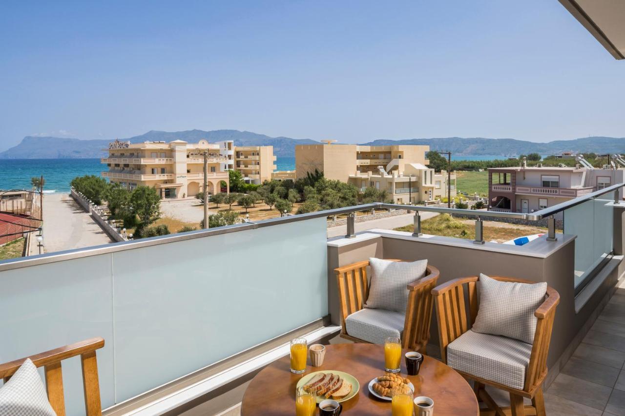 Indigo Blue Seaside Deluxe Apartments Kíssamos Buitenkant foto